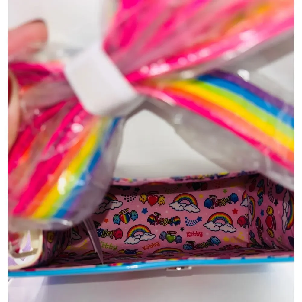 Lisa Frank Loungefly Angel Kitty Crossbody Bag, New with Tags - Picture 4 of 6